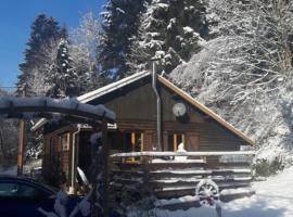 Chalet cosy proche de Gérardmer et Colmar - Nature, WIFI, 2 chambres, terrasse, garage - FR-1-589-306，位于普兰凡的酒店