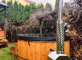 Dolistówka Apartamenty, pole namiotowe, balia z jacuzzi, ogród warzywny dla gości, plac zabaw dla dzieci，位于戈尼翁兹的酒店
