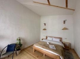 "White House Nakani" - Guesthouse near the centre，位于梅斯蒂亚的旅馆