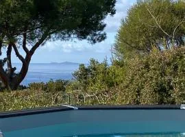 Villa 180 m2 vue Mer au calme grand terrain Porticcio