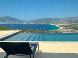 Villa de Luxe avec Piscine à Débordement à Porticcio