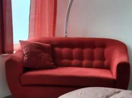 Chambre d'hôte, la rouge