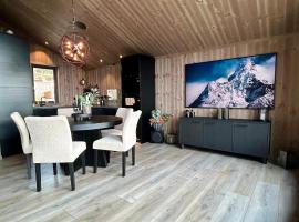 Newly built cabin with stunning views on Norefjell，位于Noresund的酒店