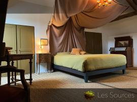 Les sources，位于Sainte-Marguerite-de-Carrouges的酒店