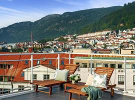 Cozy studio in the heart of Bergen，位于卑尔根的酒店