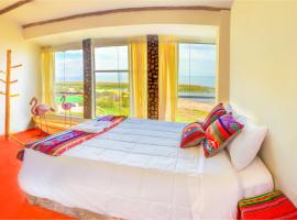 titicaca lodge - LUQUINA，位于Luquina的海滩酒店