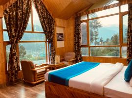 Woods Villa Cottages Manali - 1,2,3,4 Cottages & Villas Available in manali with scenic mountain view，位于马拉里的酒店