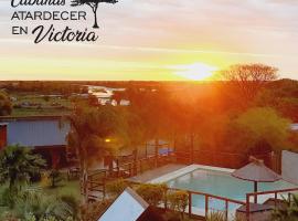 Cabañas Atardecer en Victoria，位于维多利亚的酒店