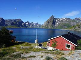 Lofoten panoramic luxury home with sauna，位于莫斯克内斯的酒店