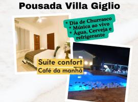 Pousada Villa Giglio na Av Lucas Nogueira Garces com Rubens Paiva região nobre de Atibaia，位于阿蒂巴亚的酒店