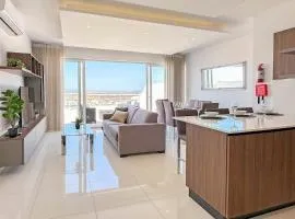 Flat 5 Mellieha Seaview & City view apartment with Terrace, nearby Beaches