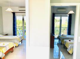 Room in Apartment - Beautiful Apartment in Corfu with Swimming Pool，位于罗达的酒店