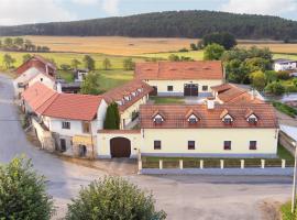 Statek u Berků，位于Svatý Jan的酒店