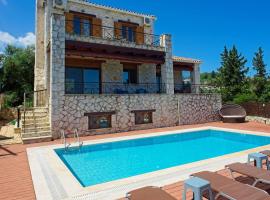 Villa Petalouda Stunning Villa in Tragaki Zante，位于查加基恩的酒店