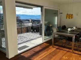 Modernes 3,5 Zimmer Apartment 100 m2 mit Alpenblick und 2 Terrassen