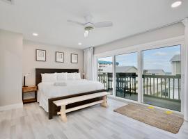 ZEN BEACH RETREAT - OCEAN VIEW TOWNHOUSE -No Drive Beach，位于新士麦那海滩的酒店