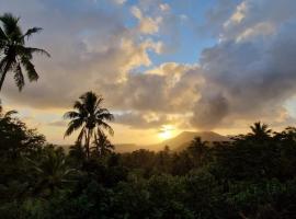 Lava view Bungalows，位于Isaka的住宿加早餐旅馆