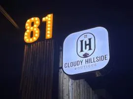 cloudy hillside boutique