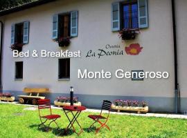 MOUNTAIN HOTEL Osteria di MONTAGNA La Peonia Monte Generoso，位于门德里西奥的酒店