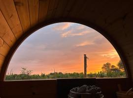 Wellness B&B Meijdema，位于Ternaard的带热水浴缸的酒店