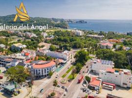 Hotel Galería del Ángel，位于圣克鲁斯华特库瓦图尔科国际机场 - HUX附近的酒店