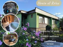House of Relax，位于Řečany nad Labem的酒店