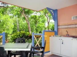 Studio chaleureux à Sainte-Anne - 29m² avec jardin.