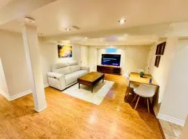 Spacious and Modern Family-Friendly 2-Bedroom Apartment - Near Airport & Toronto Downtown