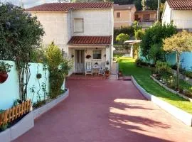 Charming house in O Rosal with garden and spa