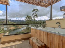 San Telmo Lake Guatape view，位于瓜塔佩的酒店