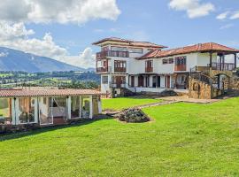 Refugio Alcazaba a las afueras de Villa de Leyva，位于Gachantiva的酒店