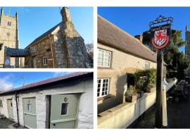 Drewe Arms Bunk Rooms & Church Cottage，位于德鲁斯泰恩顿的青旅