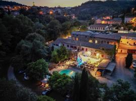 Le Moulin D'onclaire Camping et chambres d'h&ocirc;tes，位于Coux的豪华帐篷营地