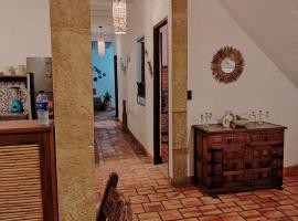 Casa VaraEchada en Barichara，位于巴里查拉的酒店