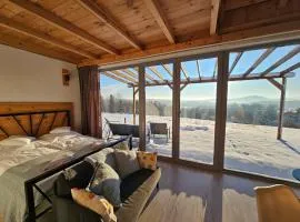 Widokowe Stodoły Bieszczady - domy z panoramą połonin