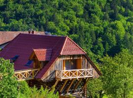 Farm Stay Pirc - Hayloft Apartment，位于拉什科的酒店