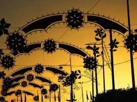 Blue And Gold Cozy Home