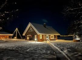 Mäeküla Järve Palkmaja，位于维尔扬迪的酒店