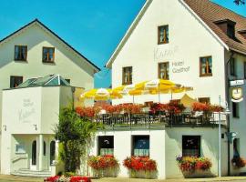 Hotel Gasthof Kreuz，位于巴特布豪的酒店