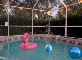 Spacious home with heated pool in Palm Coast!