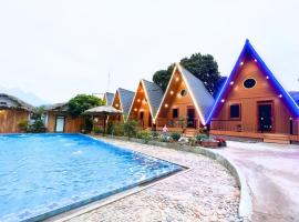 Lực Vĩ Homestay & Hot Spring Yên Bái，位于Nghĩa Lộ的酒店