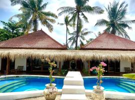 Mandala Beach healing rooms Gili Air，位于吉利阿尔的宠物友好酒店