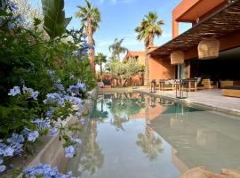 Villa Madjha Ecolodge Marrakech，位于马拉喀什的木屋