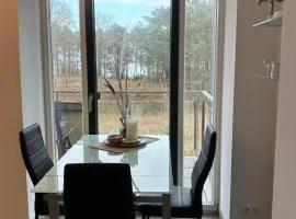 Haubentaucher mit Meerblick