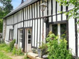 Maison rustique charmante à Sassetot-le-Mauconduit, jardin.，位于萨瑟托勒玛肯杜的酒店