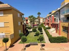 HL 012 Holiday rentals 3 Bed 2 Bath luxury apartment on HDA golf resort , Fuente Alamo , Murcia