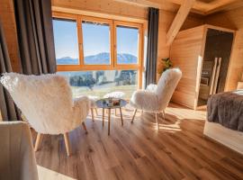 Studio Wild Park Panorama with Hot tub and Sauna，位于Tolsti Vrh pri Ravnah naKoro&scaron;kem的自助式住宿