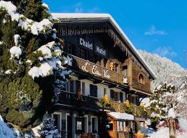 Chalet Appart'Hôtel l'Eau Vive，位于Saint-Nicolas-la-Chapelle的木屋