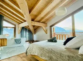 Chalet Monarch - Les Carroz - Sauna, Spa & vue Montagnes