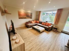 Haus Helma - wohnen Sie famili&auml;r，位于韦斯特兰的别墅